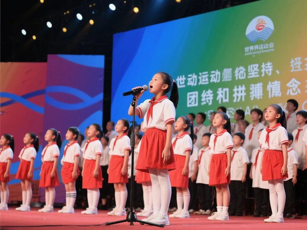 童声传梦世运情，“泡泡娃”以《逐梦》为世运加油
